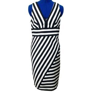 Bisou Bisou Michele Bokbot Size 10 White and Black